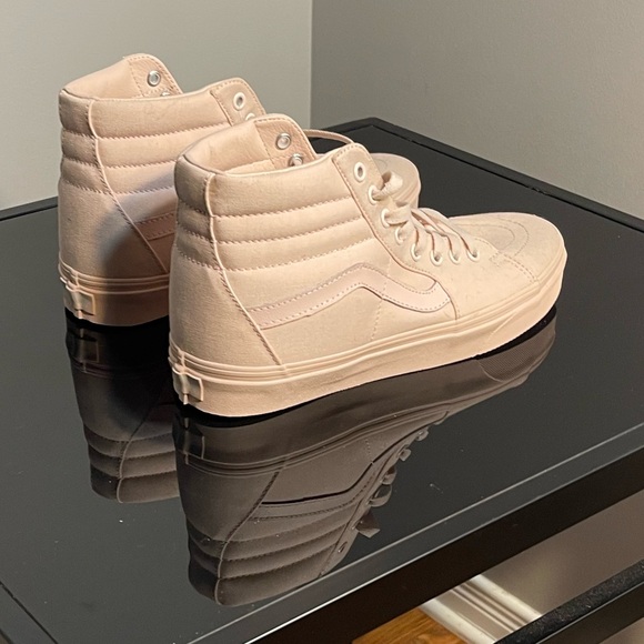 CLOSING SALE - NWOB - Vans Sk8 Hi's - Peach Blush Unisex - Picture 5 of 8